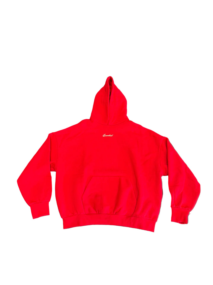 Essentials x Fear of God x Marathon Hoodie Red
