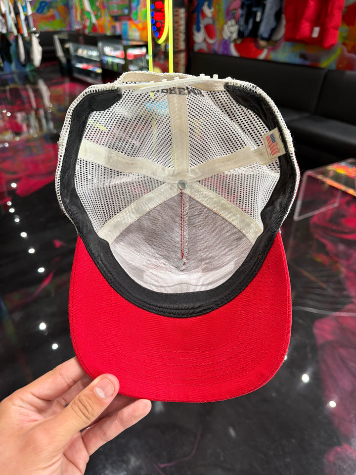 Supreme Campbells 5P Hat Red Pre-Owned