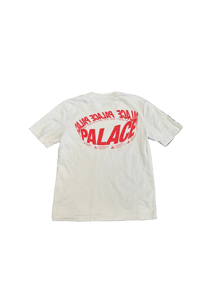 Palace London White Pre Owned Tee