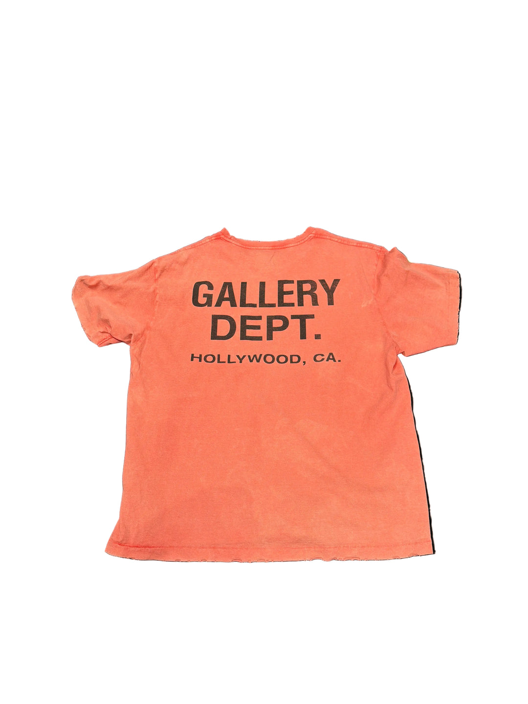 Gallery Dept Vintage Pocket Logo Tee Sun Washed Red Pre-Owned