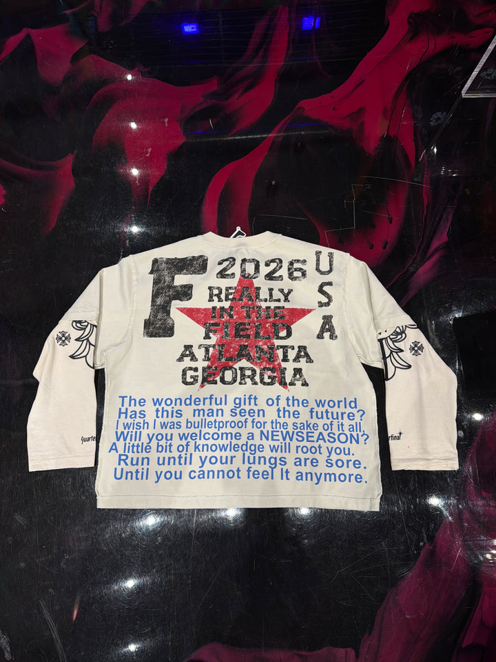 Faith + Figures Really In the Field Longsleeve ‘Cream’