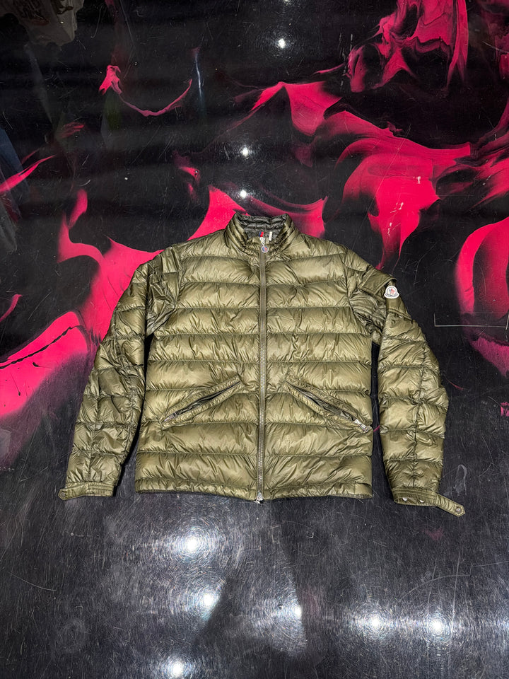 Moncler Puffer Jacket ‘Green’ Pre Owned