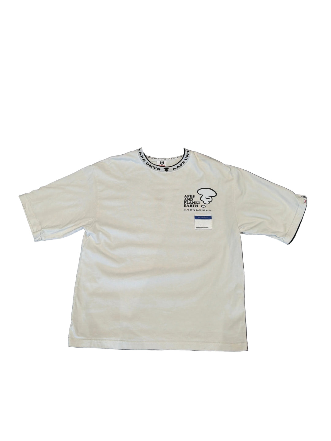 Aape Cream Tee Pre Owned