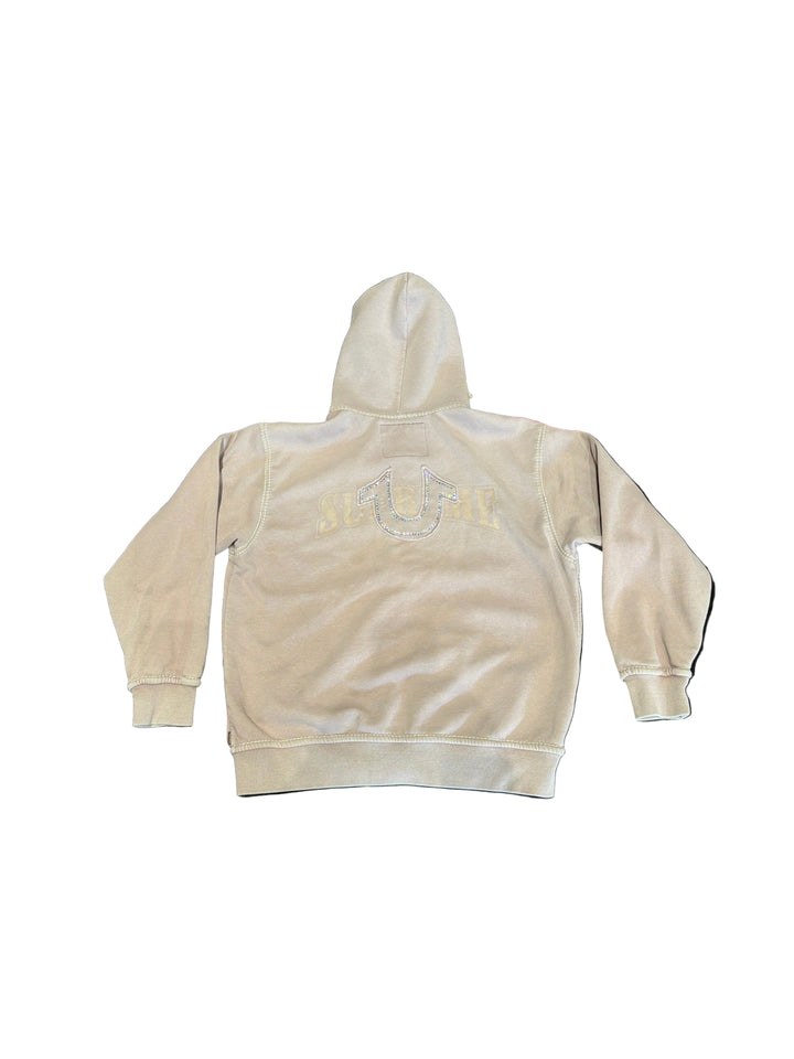 Supreme True Religion Zip Up Hooded Sweatshirt Pre Owned