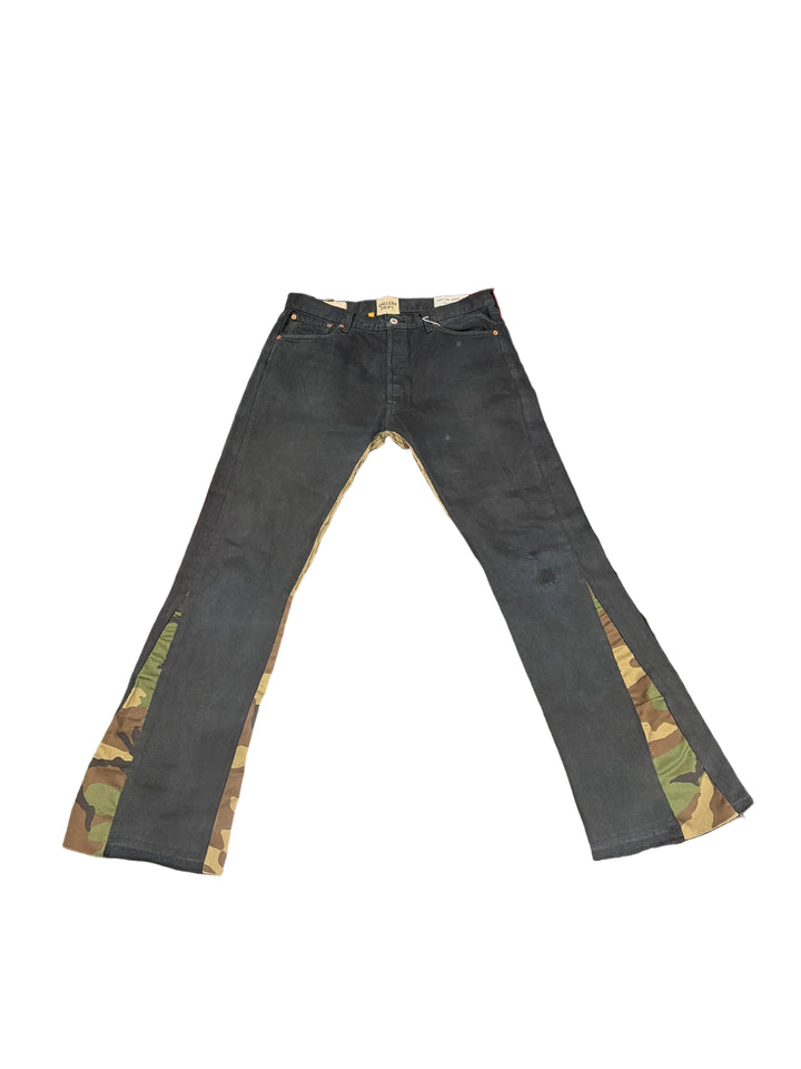 Gallery Dept 5001 Flare Jeans ‘Black/Camo’