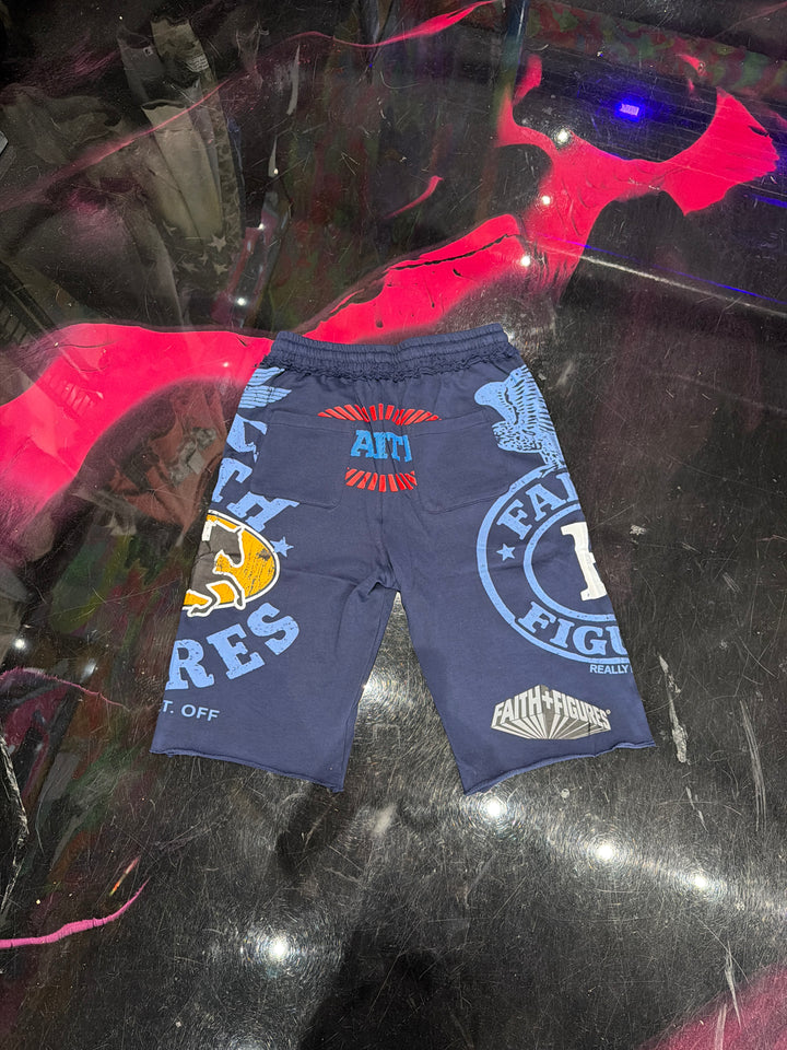 Faith + Figures Built On Belief Sweat Shorts