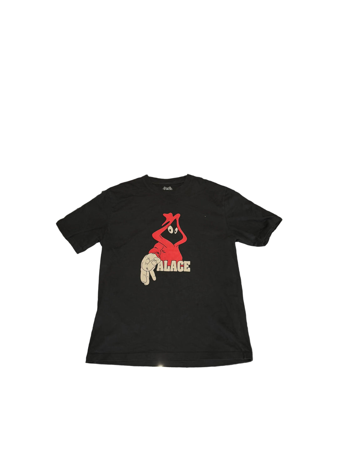 Palace Logo Black Red Tee Pre Owned