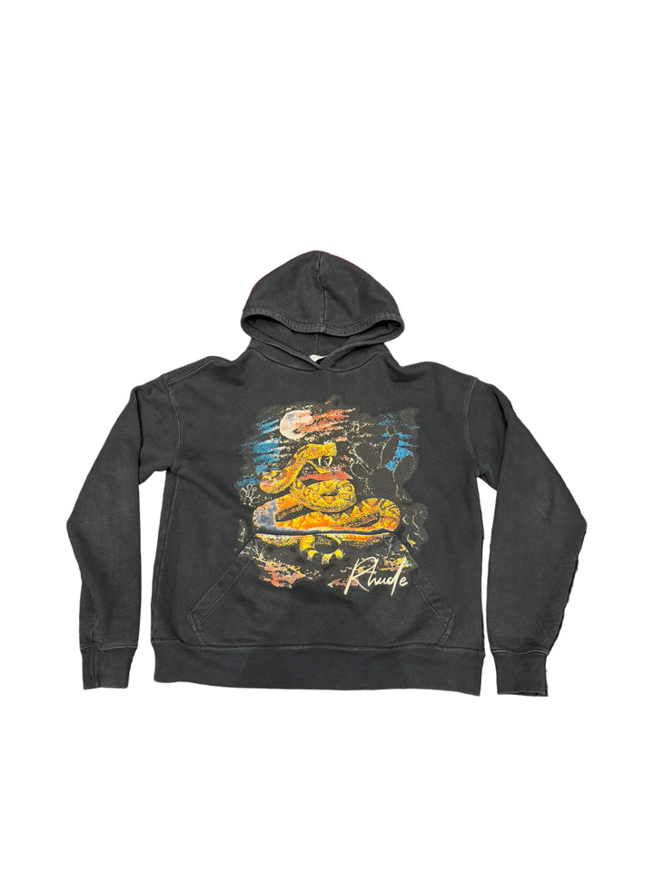 Rhude Snake Hoodie Black Pre-Owned