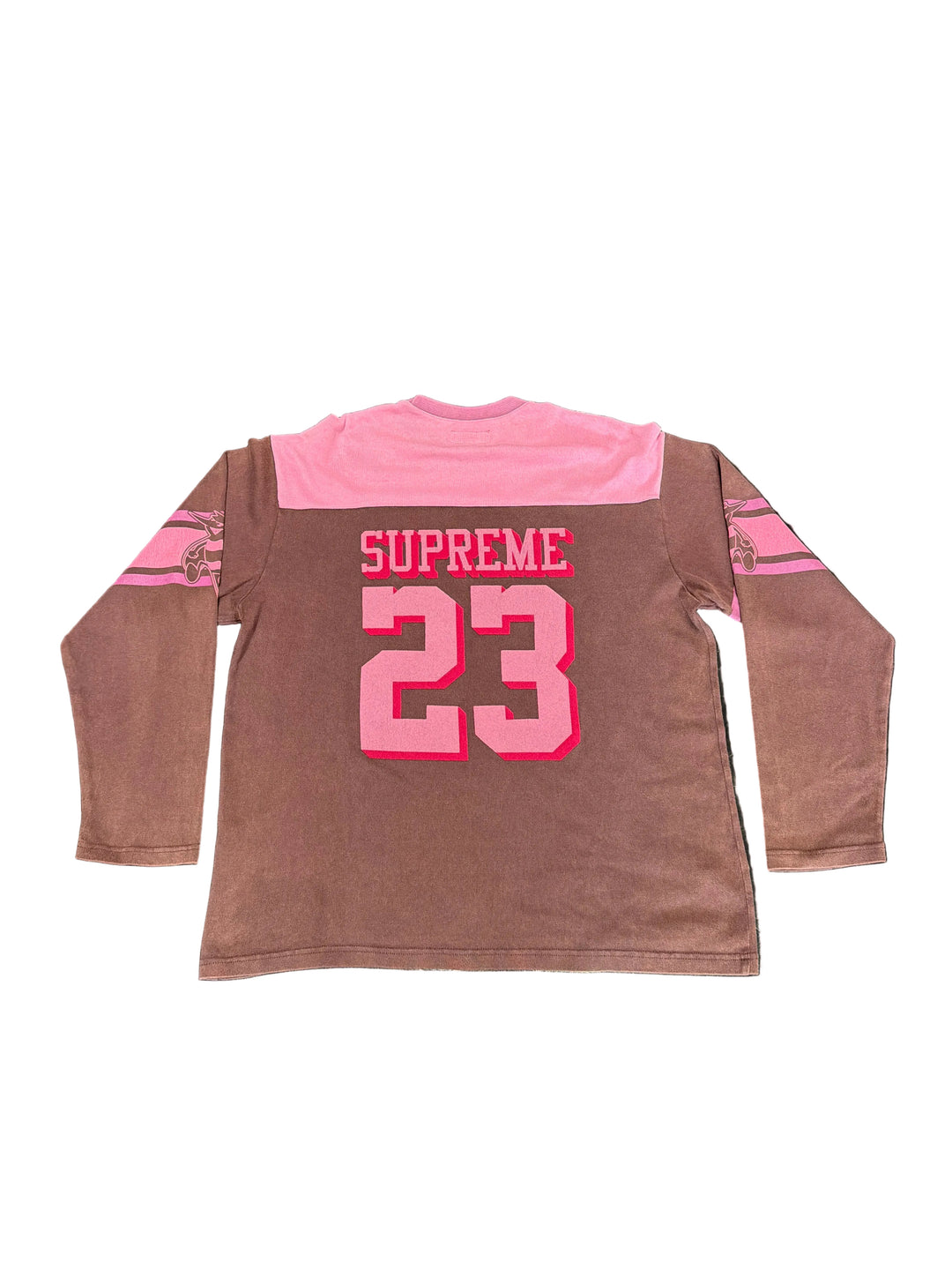 Supreme Bumblebee L/S Football Top ‘Brown’ Pre-Owned