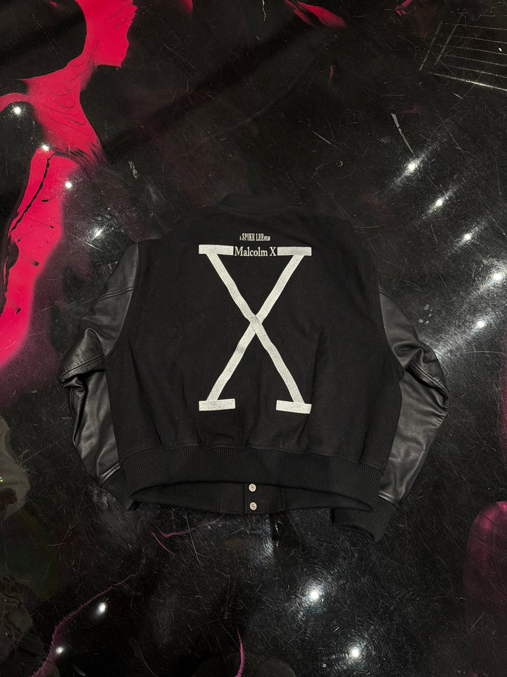 Supreme 40 Acres Malcolm X Varsity Jacket Pre-Owned