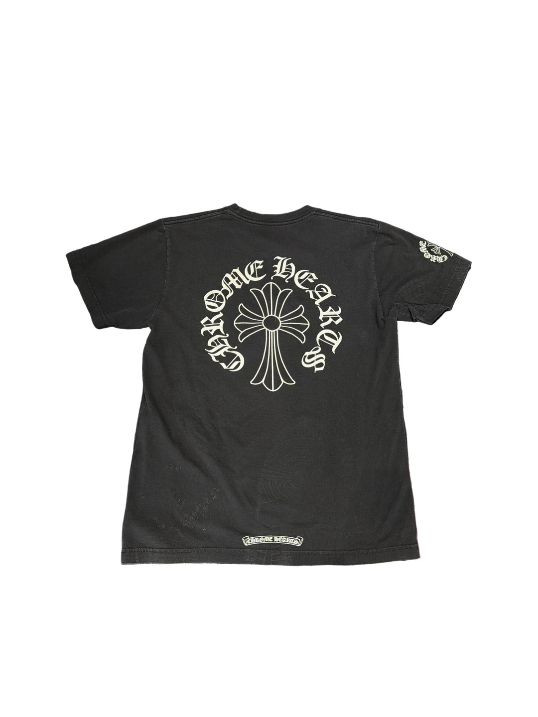 Chrome Hearts Neck Logo Cross Circle Tee Pre Owned