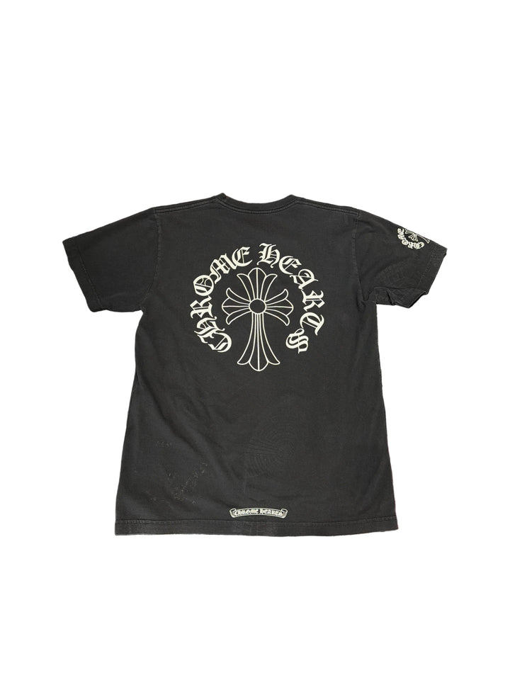 Chrome Hearts Neck Logo Cross Circle Tee Pre Owned