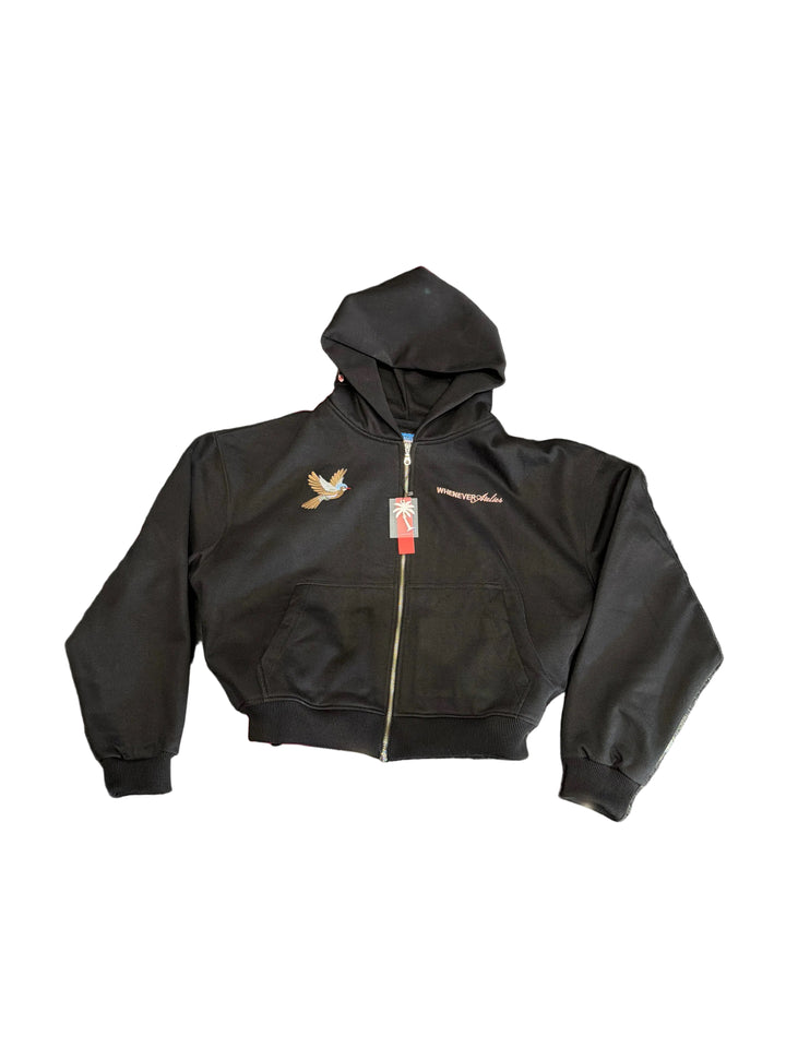 Whenever Atelier Zip Up ‘Black’