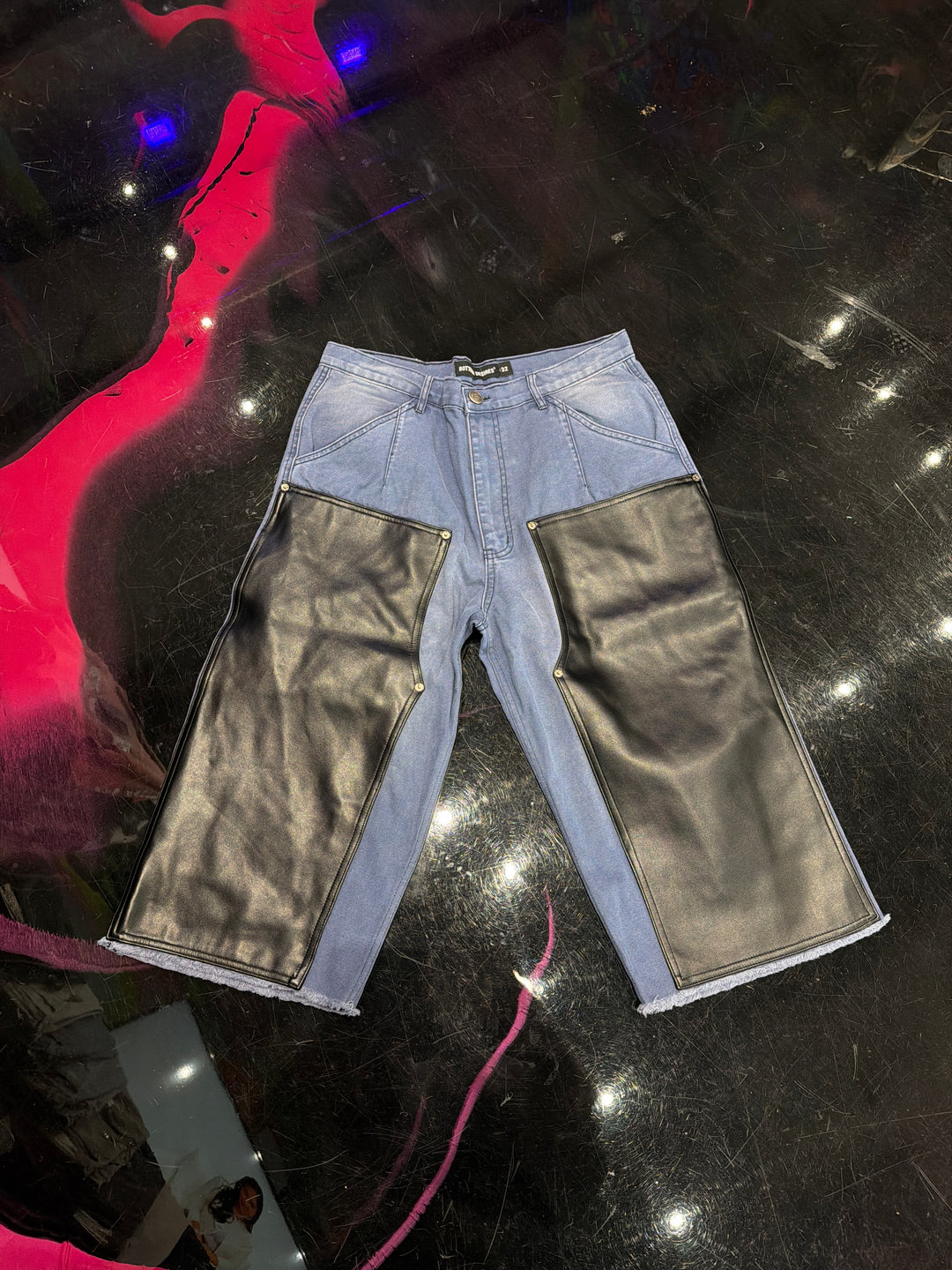 Bottega Desired Double Knee Shorts ‘Blue’