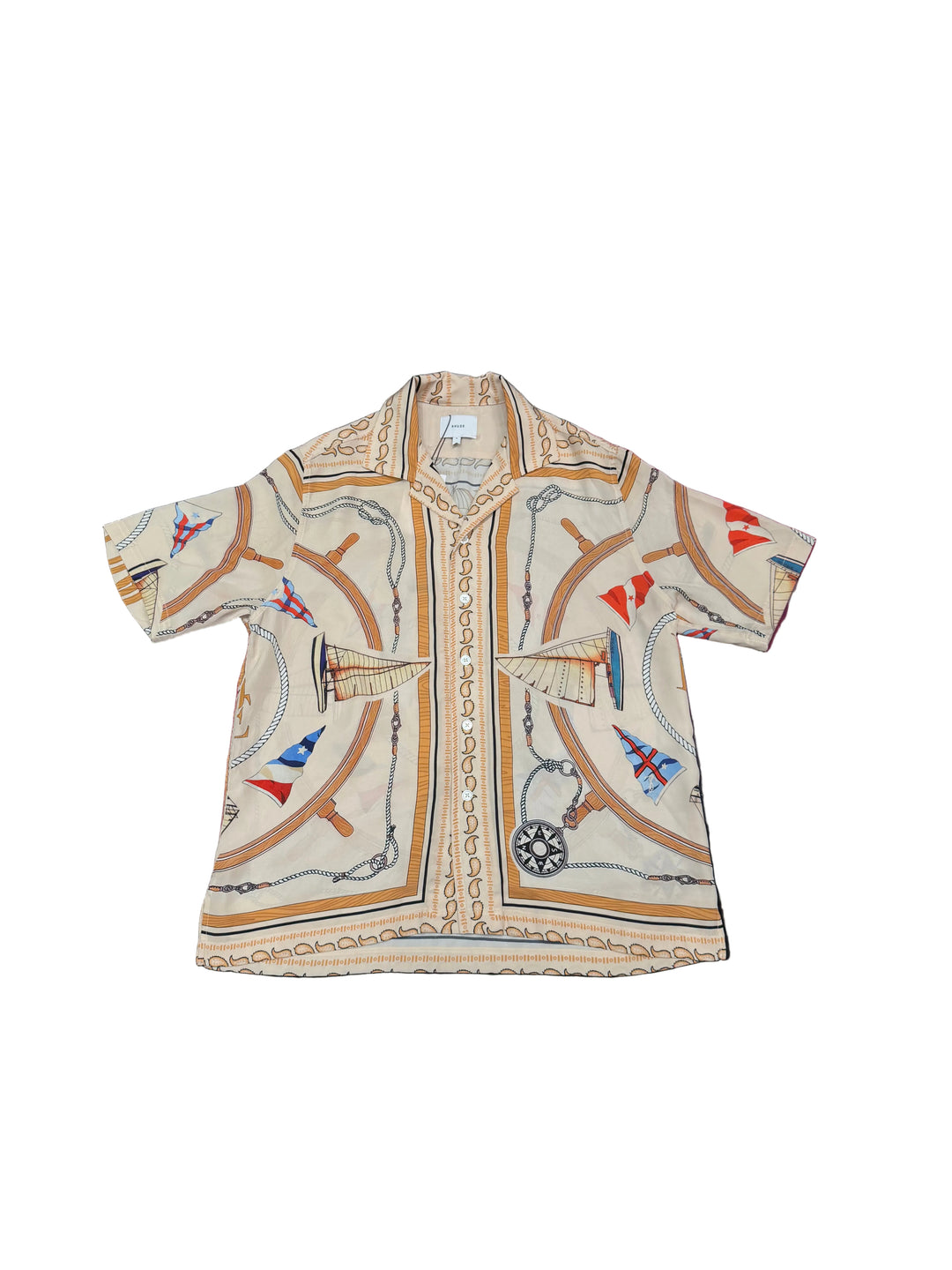 Rhude Nautical Silk Button Up