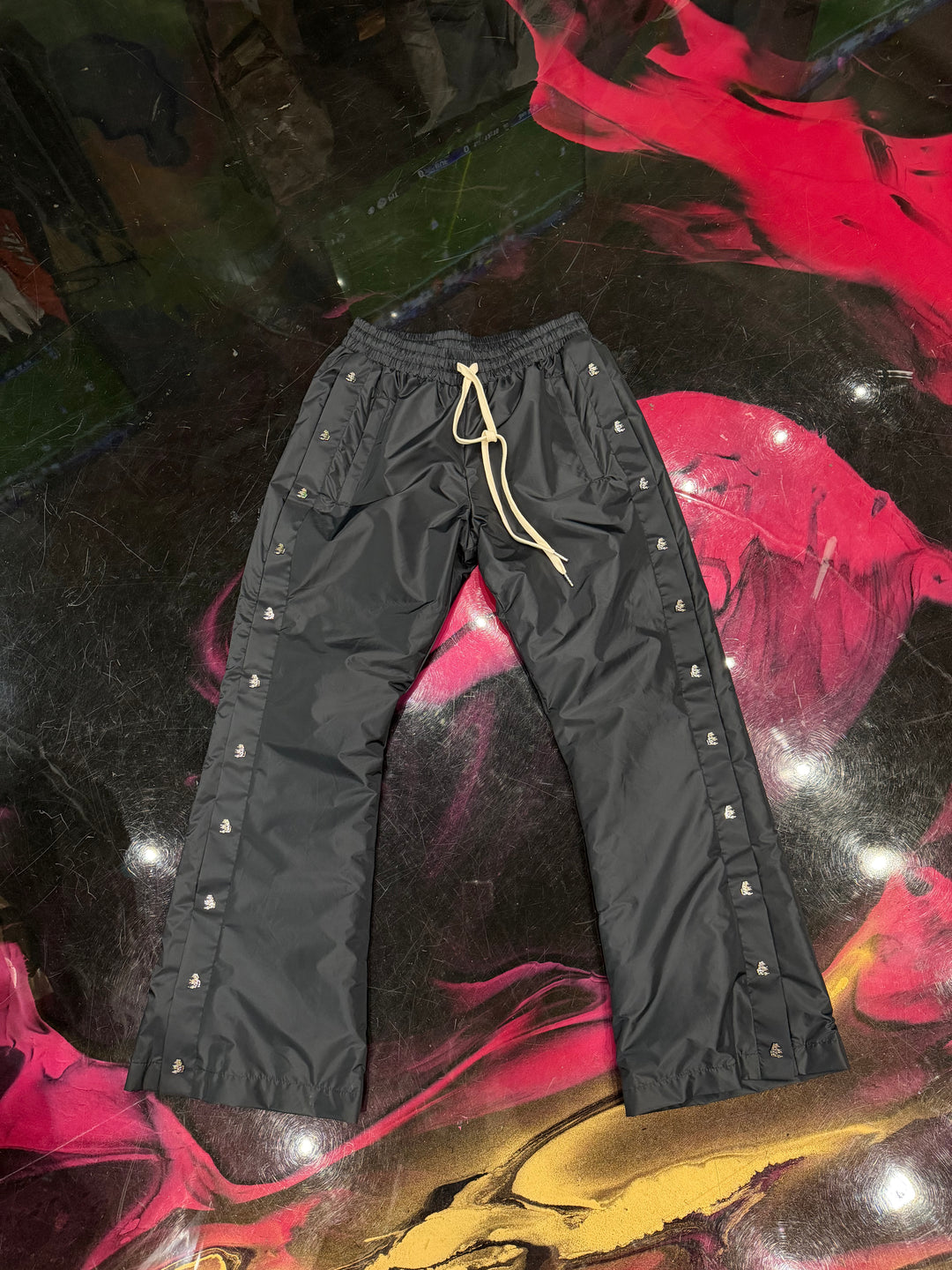 Hellstar Waxed Nylon Pants