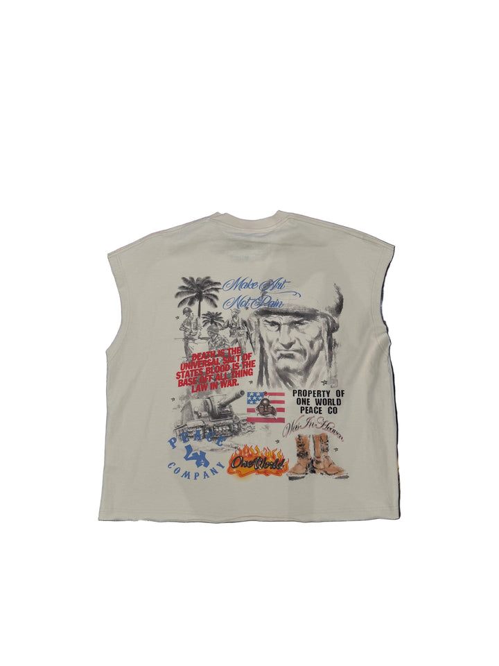 One World Peace Sleeveless Tee