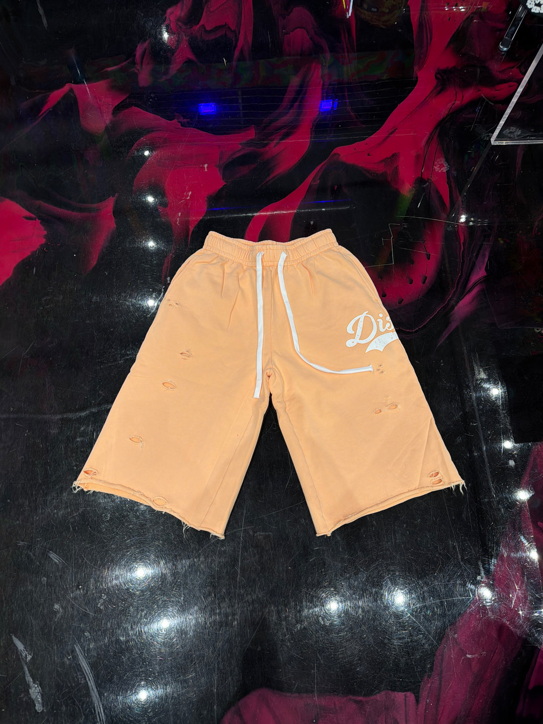 Distant Studio Sweat Shorts ‘Yellow’