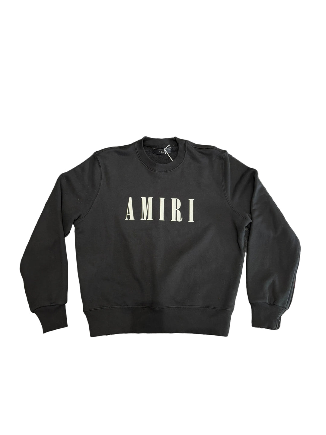 Amiri Logo Crewneck Black