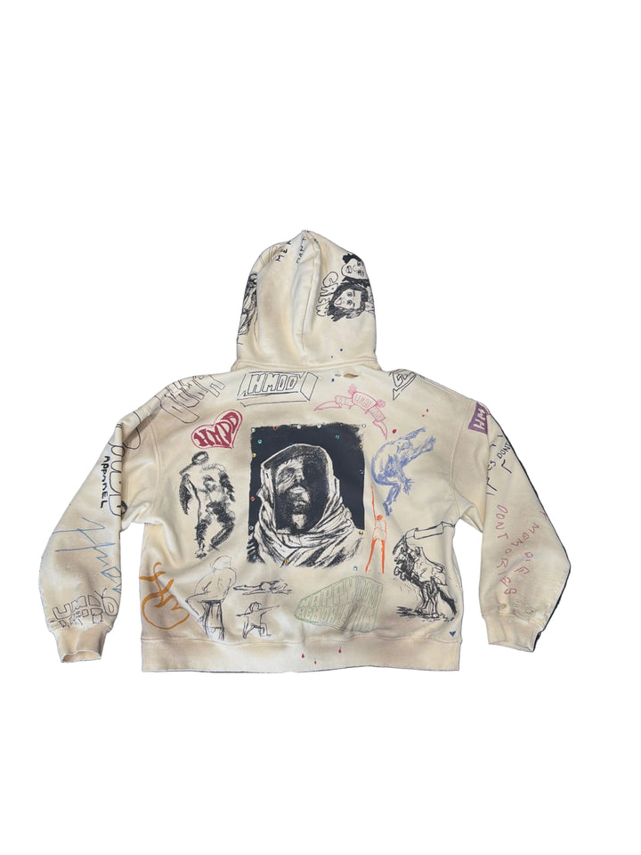 HMDD Sketch Hoodie Pre-Owned