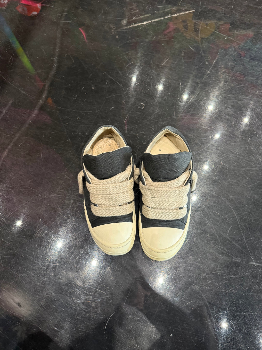 Rick Owen DRKSHDW Jumbo Lace Low Sneaker Pre-Owned No Box