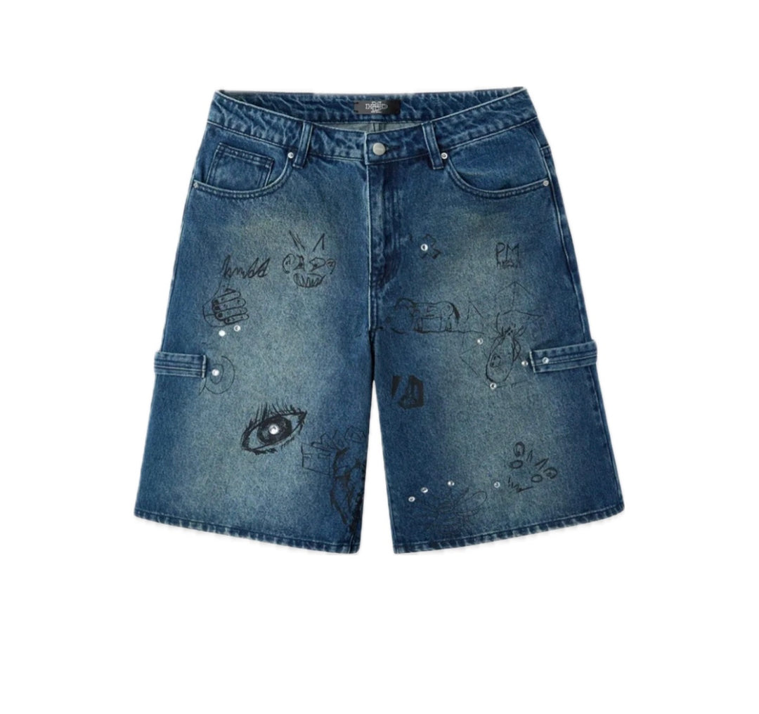 HMDD Jean Shorts