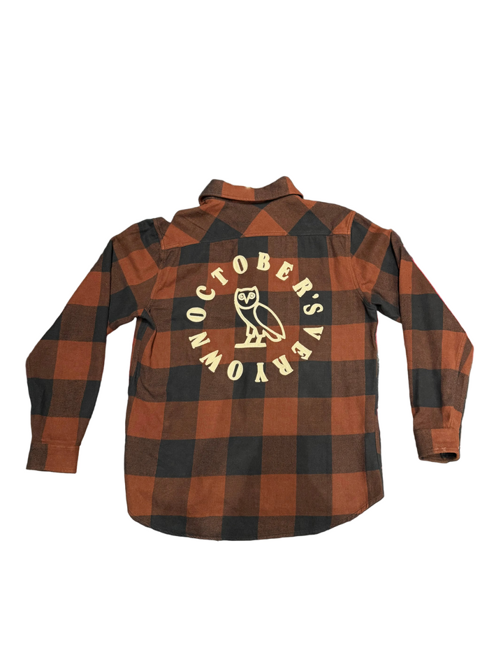 OVO Buffalo Plaid Flannel Shirt Pre-Owned