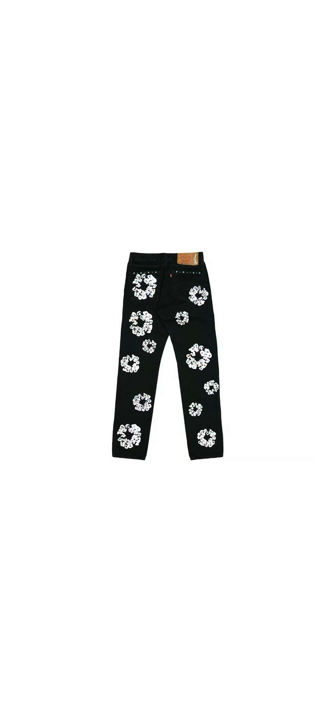Denim Tears Levis Rhinestone Wreath Jeans