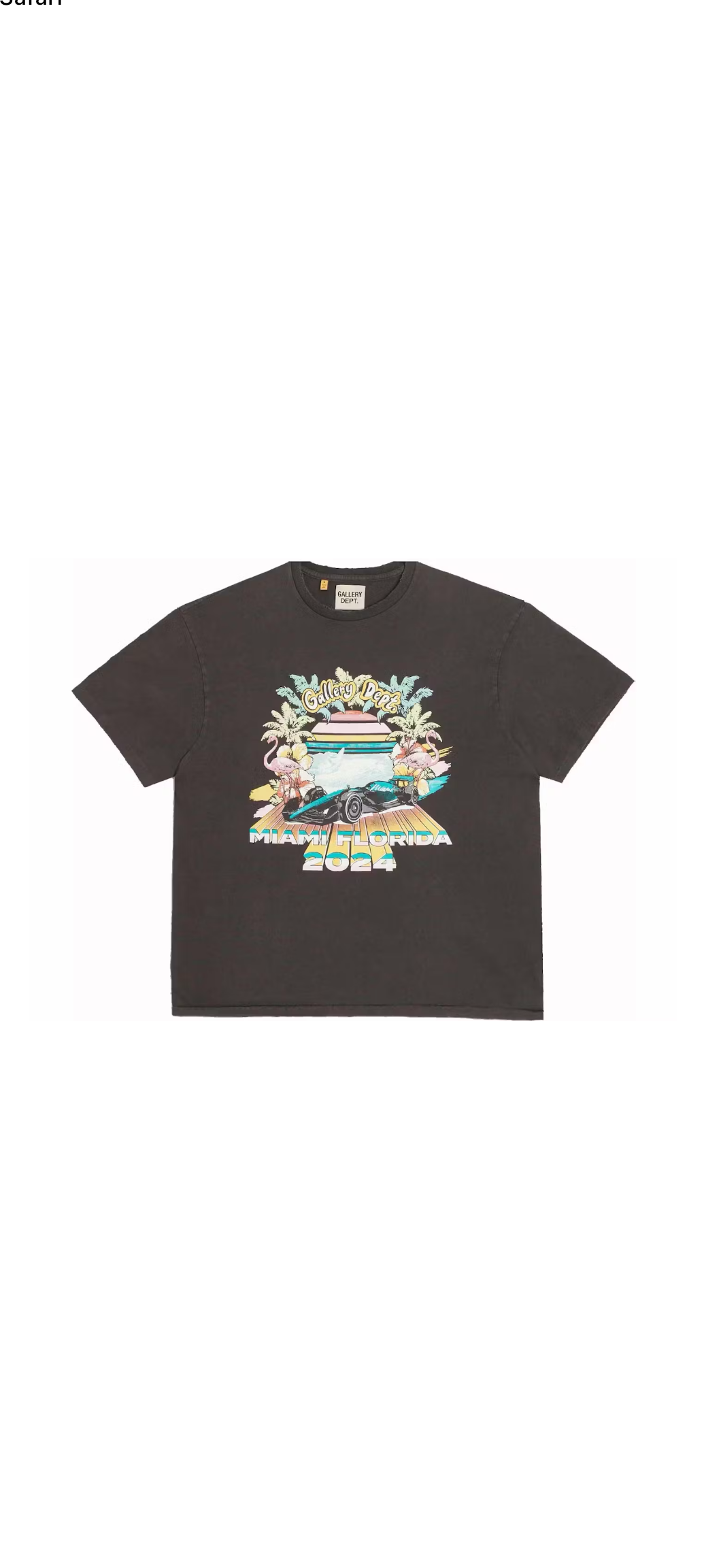 Gallery Dept Auction Tee
