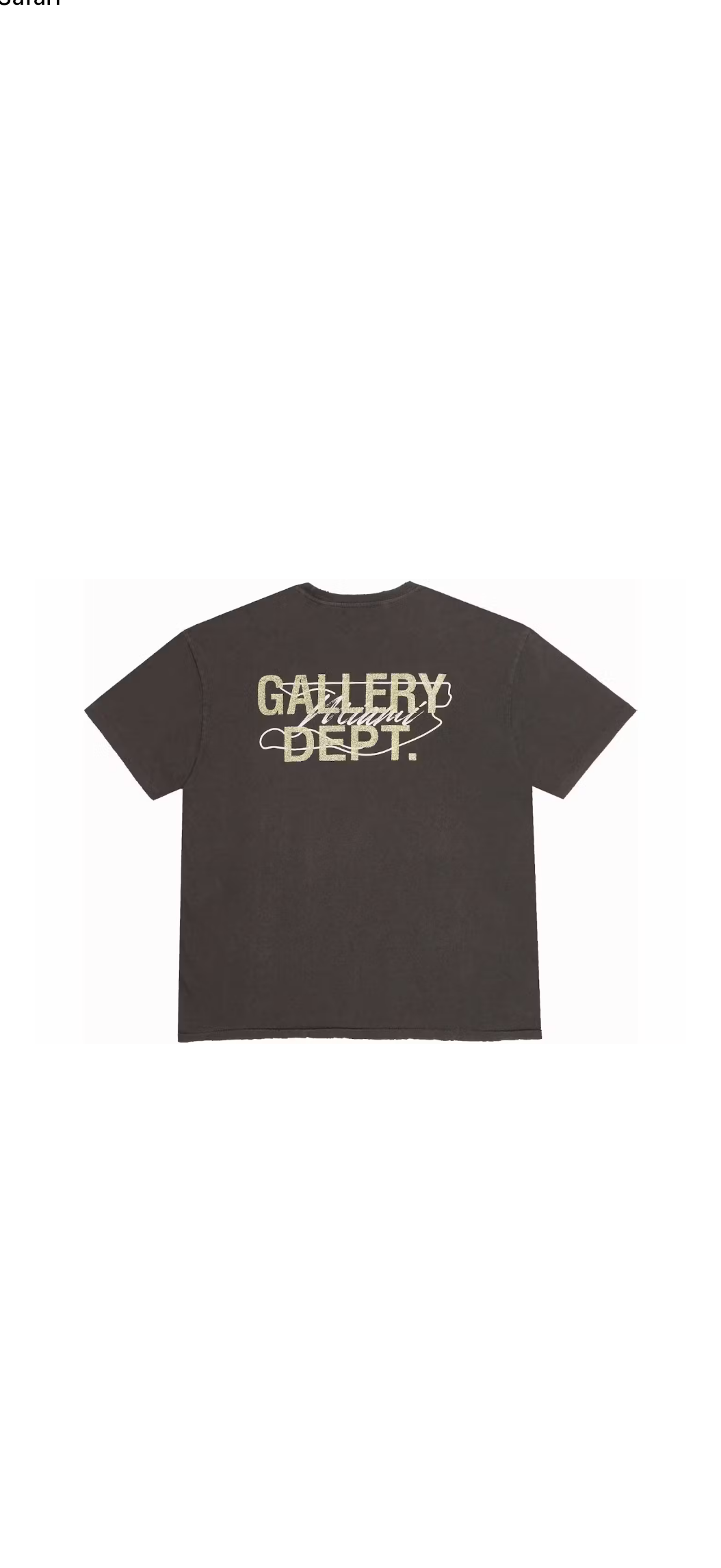 Gallery Dept Auction Tee