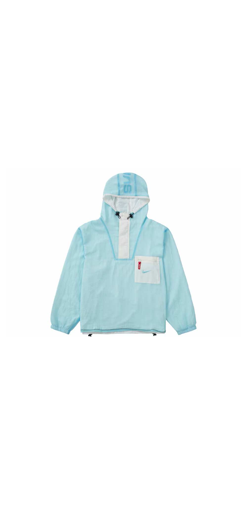 Supreme Nike Jewel Reversible Ripstop Anorak Light Blue