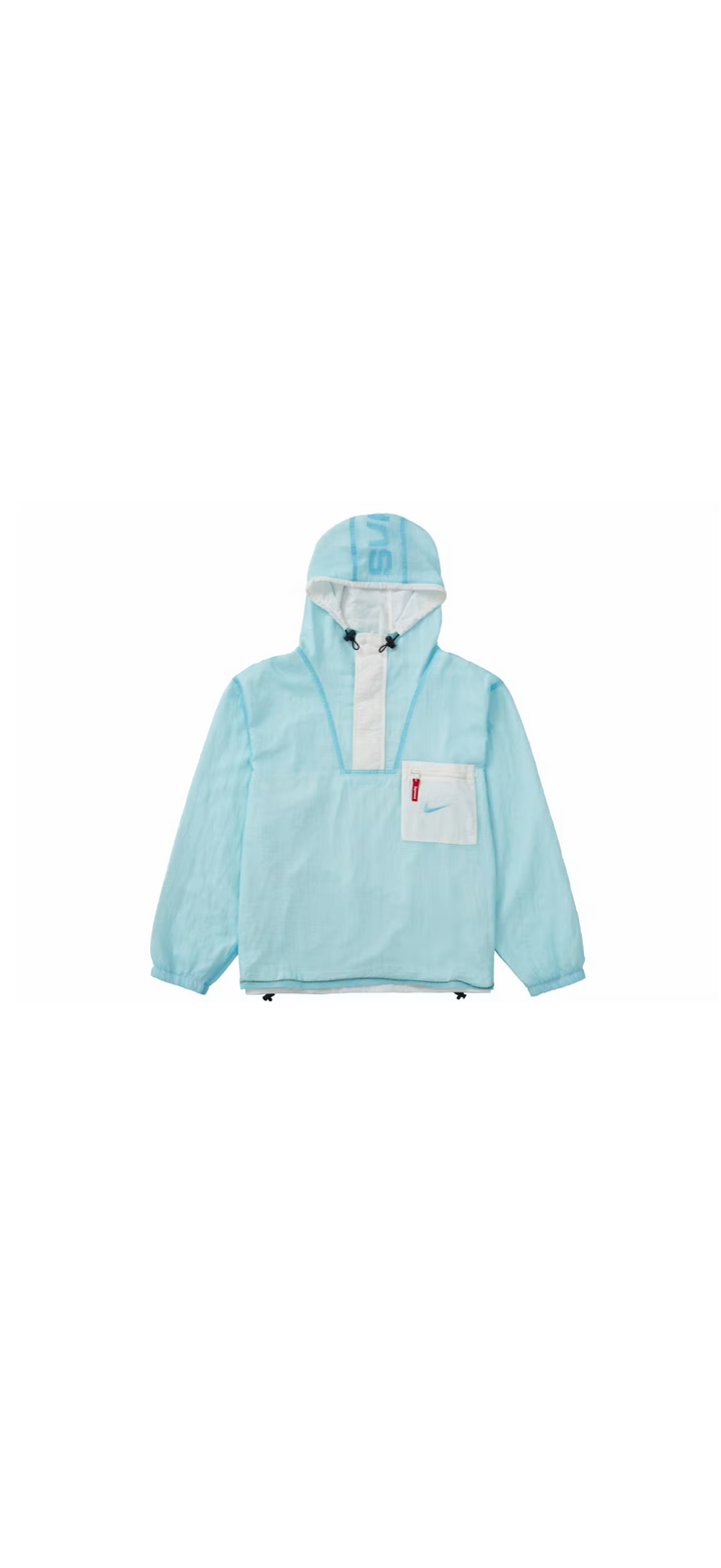 Supreme Nike Jewel Reversible Ripstop Anorak Light Blue
