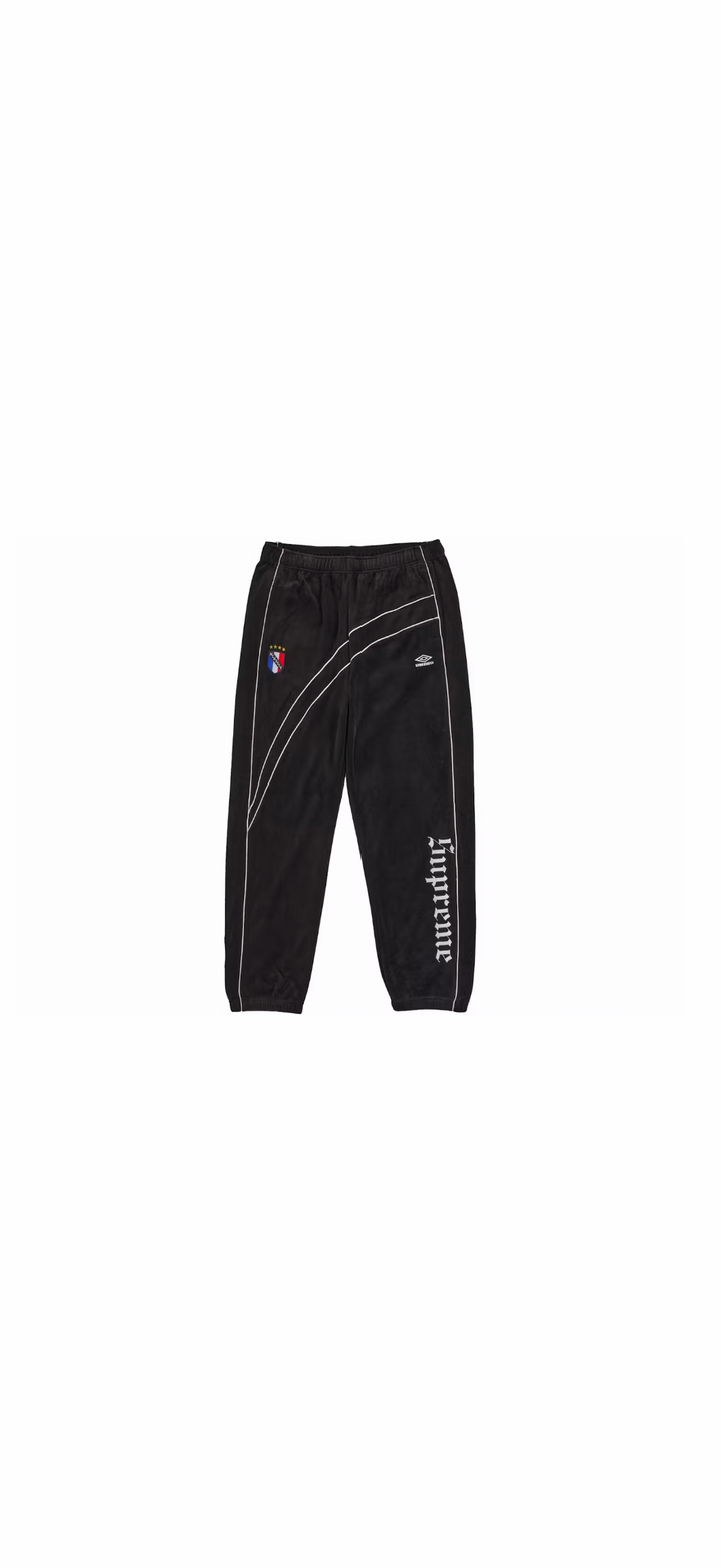 Supreme Umbro Velour Track Pants  ‘Black’