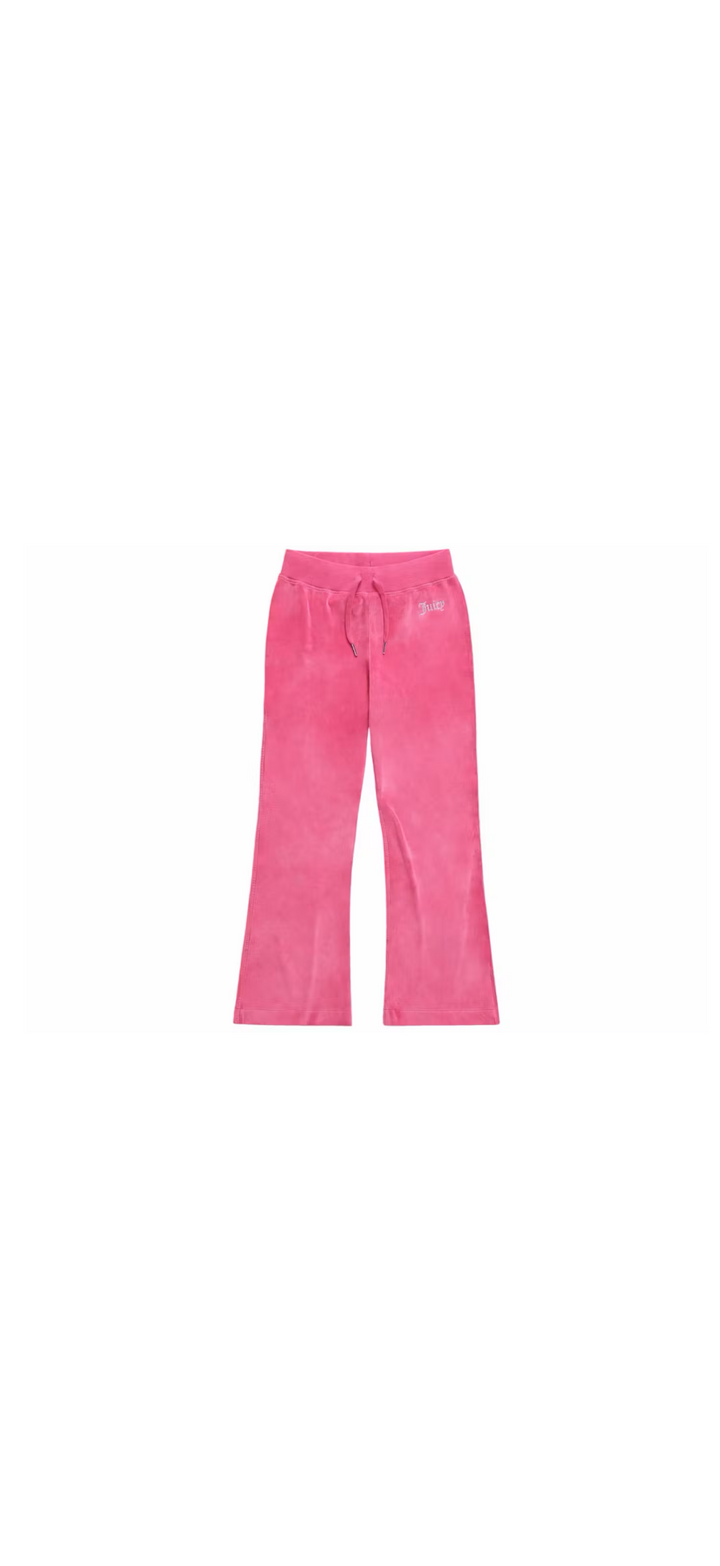Maddyhappy x Juicy Couture Bling Velour Track Pants