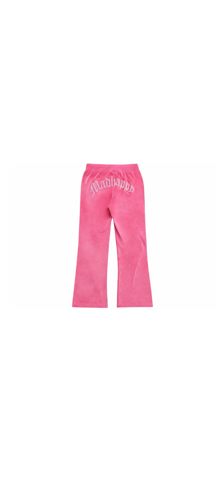 Maddyhappy x Juicy Couture Bling Velour Track Pants