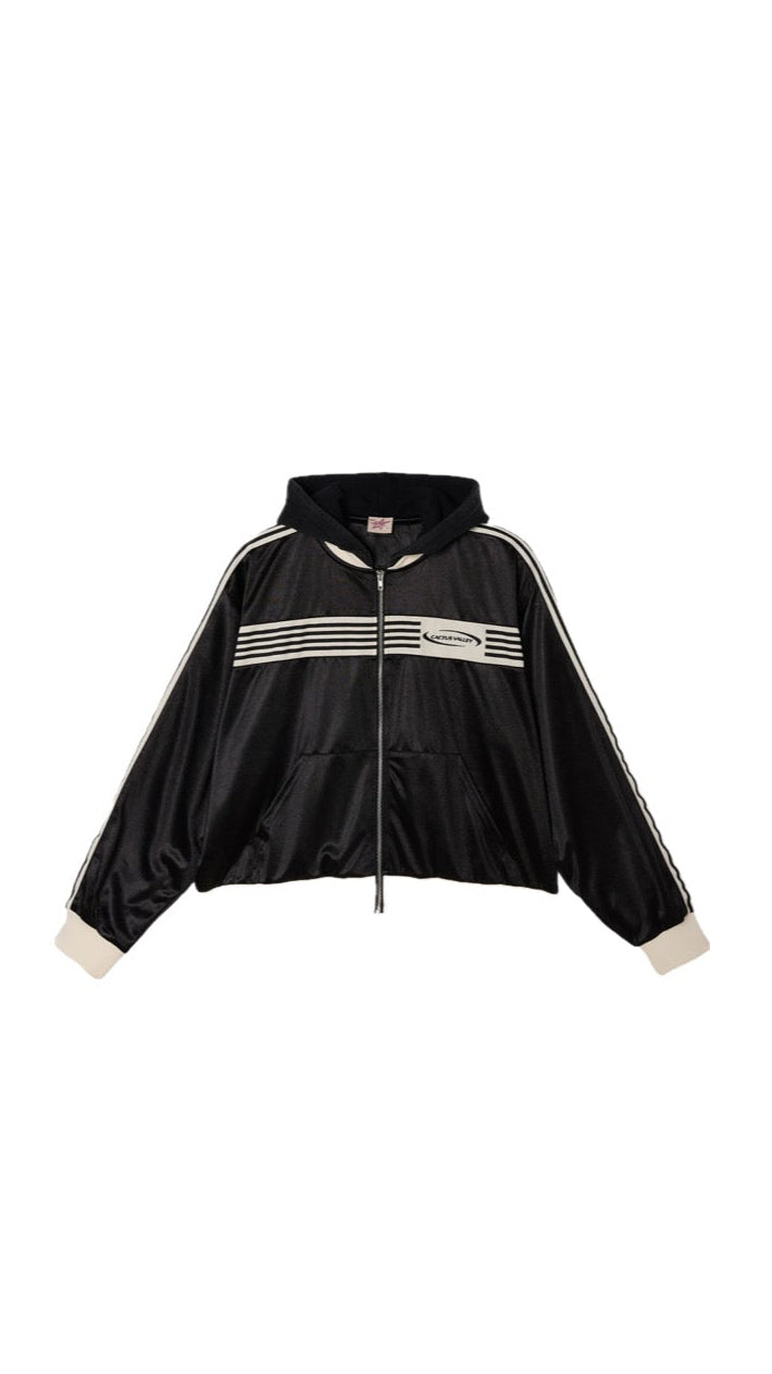 STRIPED VALLEY ZIP HOODIE