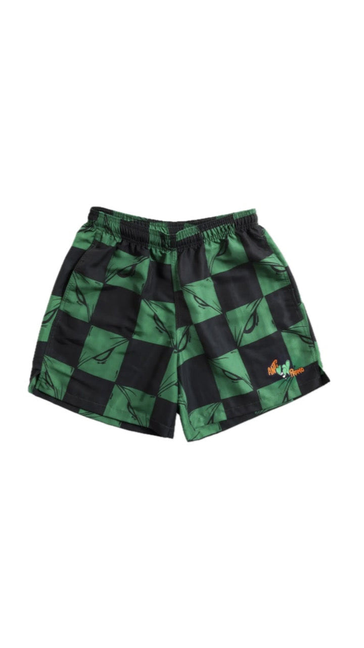 Matty Boy Anti Promo Nylon Shorts Green