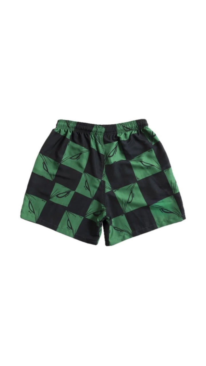Matty Boy Anti Promo Nylon Shorts Green