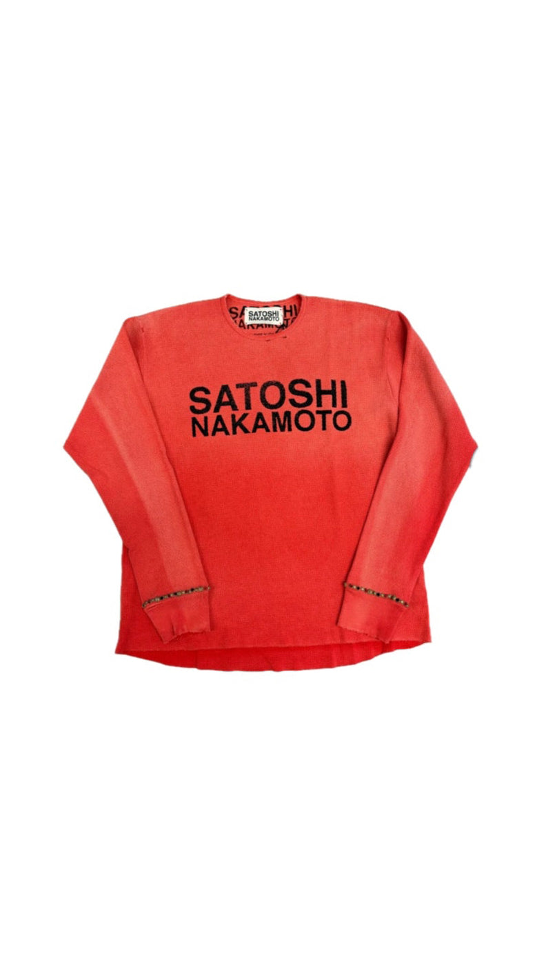 Satoshi Nakamoto Logo Studded Thermal