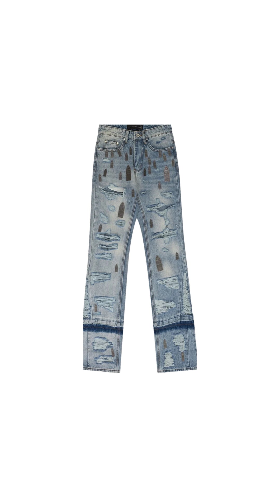 Who Decides War Metal Stud Jeans