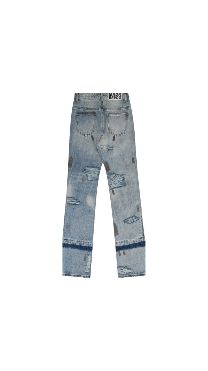 Who Decides War Metal Stud Jeans