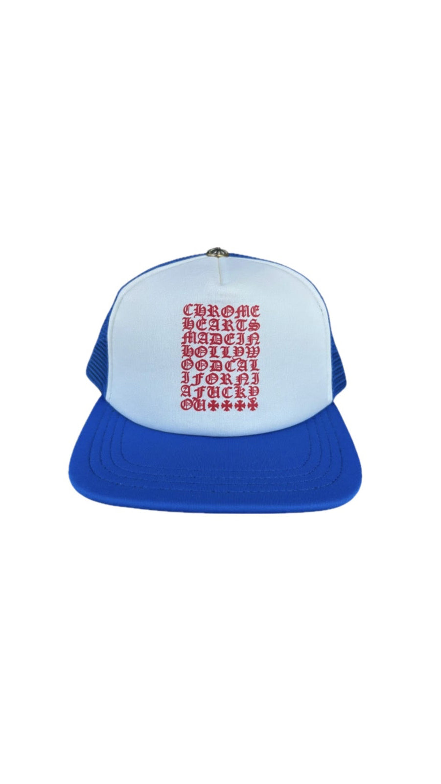 Chrome Hearts Eyechart Trucker Hat