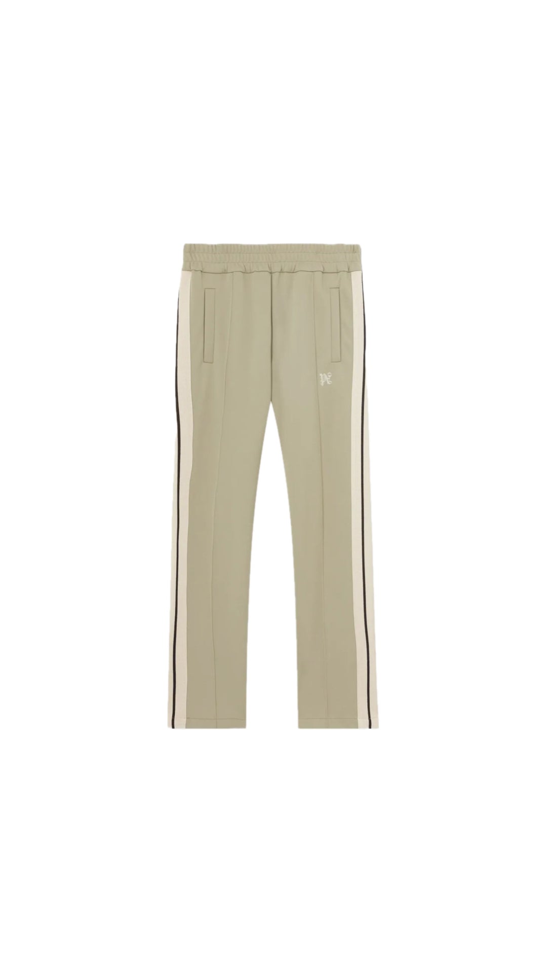 Palm Angels Monogram Embroidered Striped Trackpants