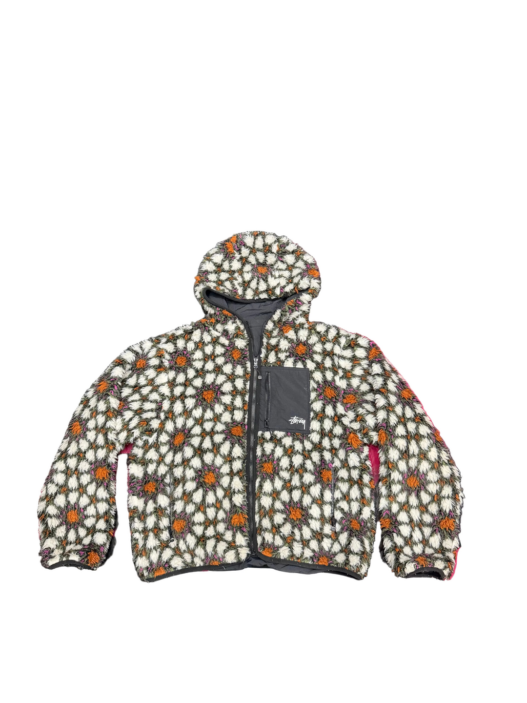 Stussy Pattern Sherpa Reversible Pre-Owned