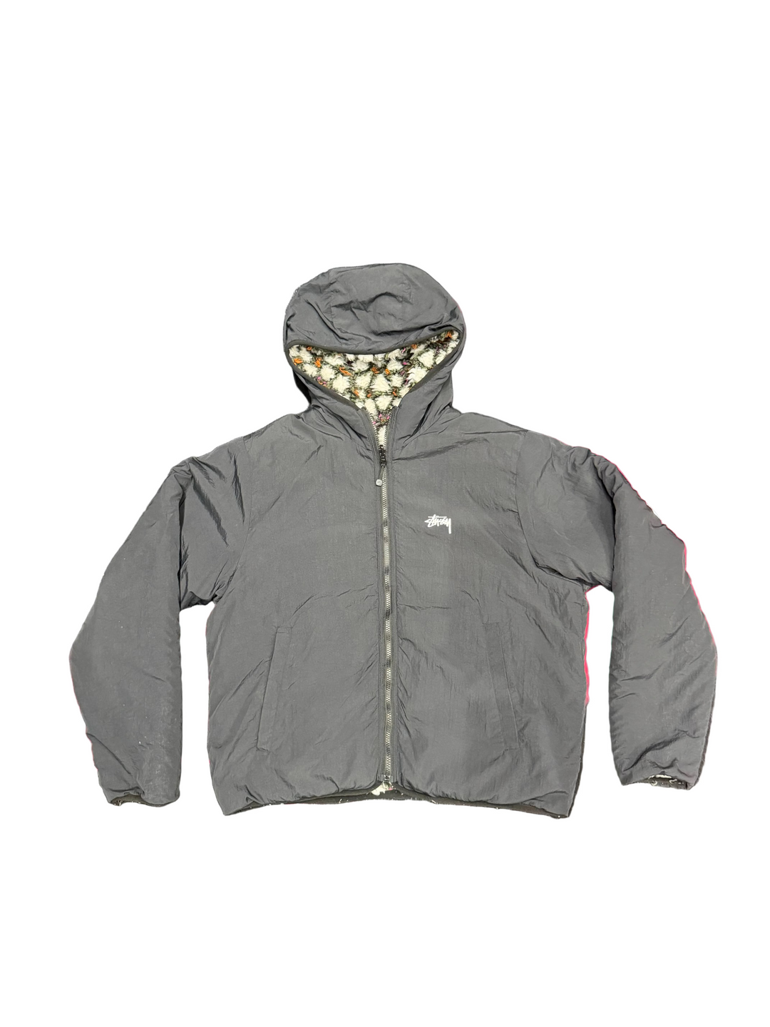 Stussy Pattern Sherpa Reversible Pre-Owned