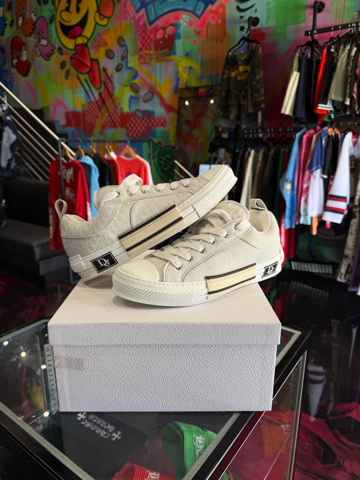 Dior B23 Skater Low Top Cream Oblique Pre-Owned