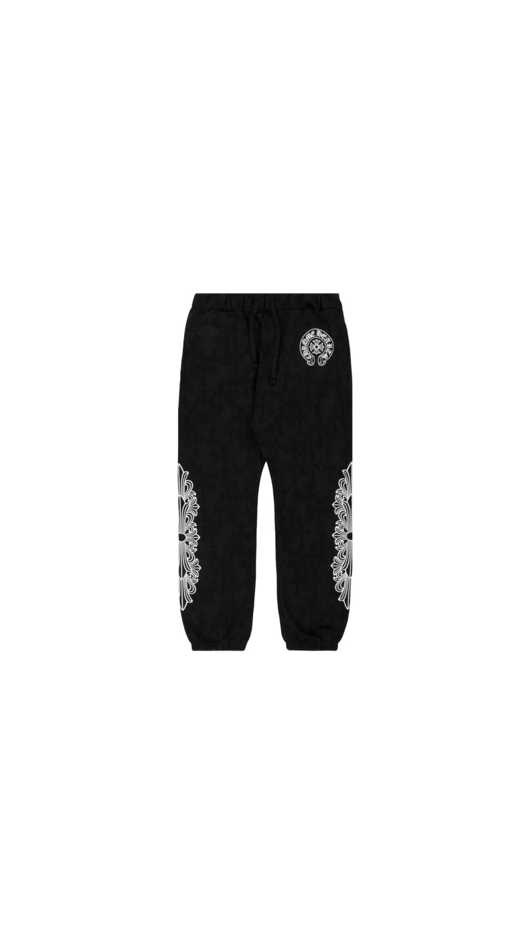 Chrome Hearts Floral Sweatpants Black