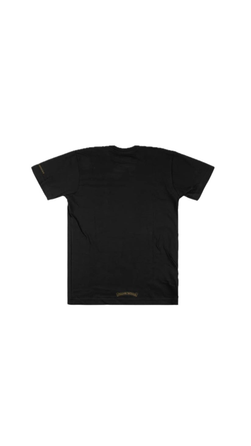 Chrome Hearts Neck Logo Olive Black T Shirt