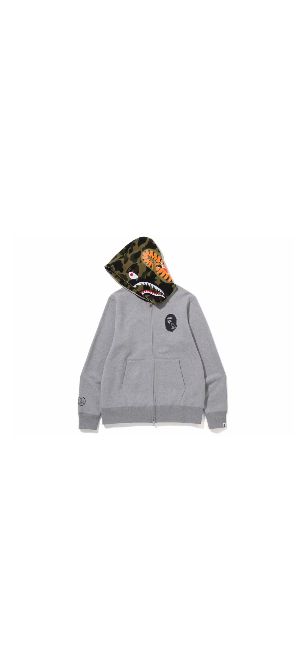 Bape x OVO Shark Full Zip Hoodie