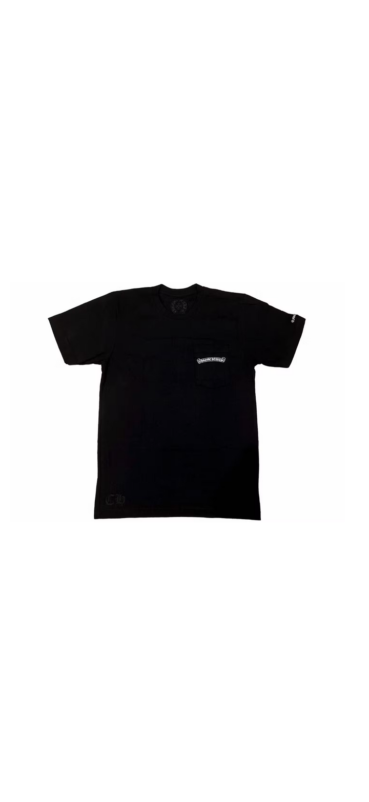 Chrome Hearts Scroll Pocket Logo Tee ‘Black’